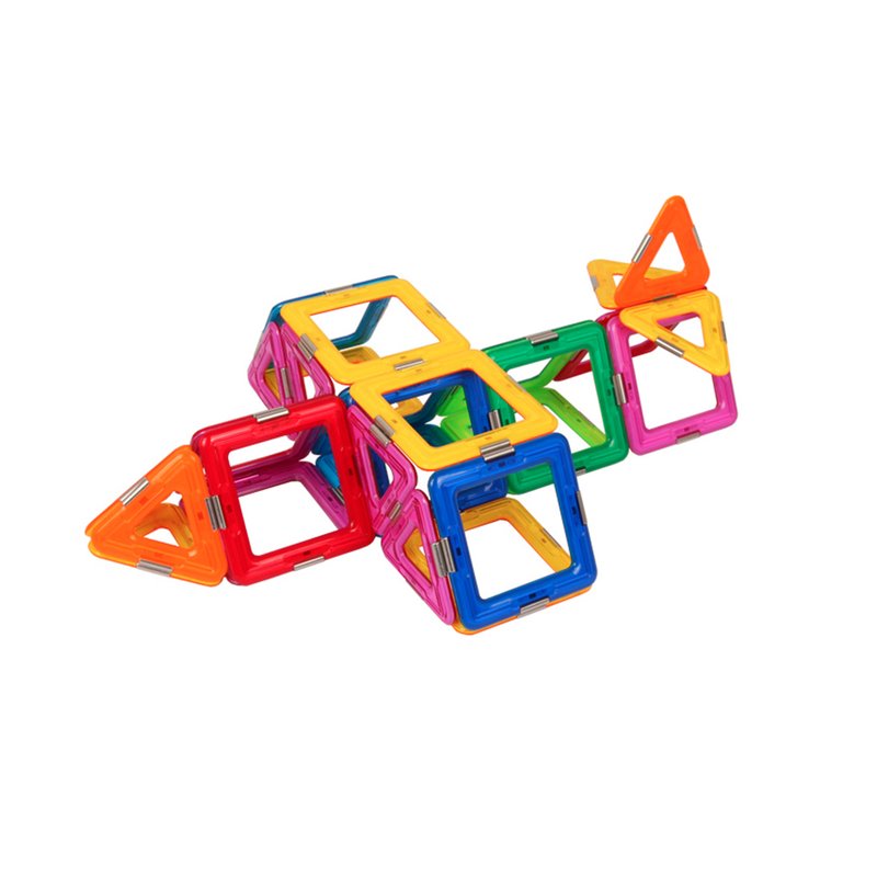 Magspace 36 Piese – Colorful World Set - Joc Magnetic Educativ de Constructie 3D