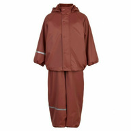Mahogany 100 - Set jacheta+pantaloni impermeabil, cu fleece, pentru vreme rece, ploaie si vant -CeLaVi
