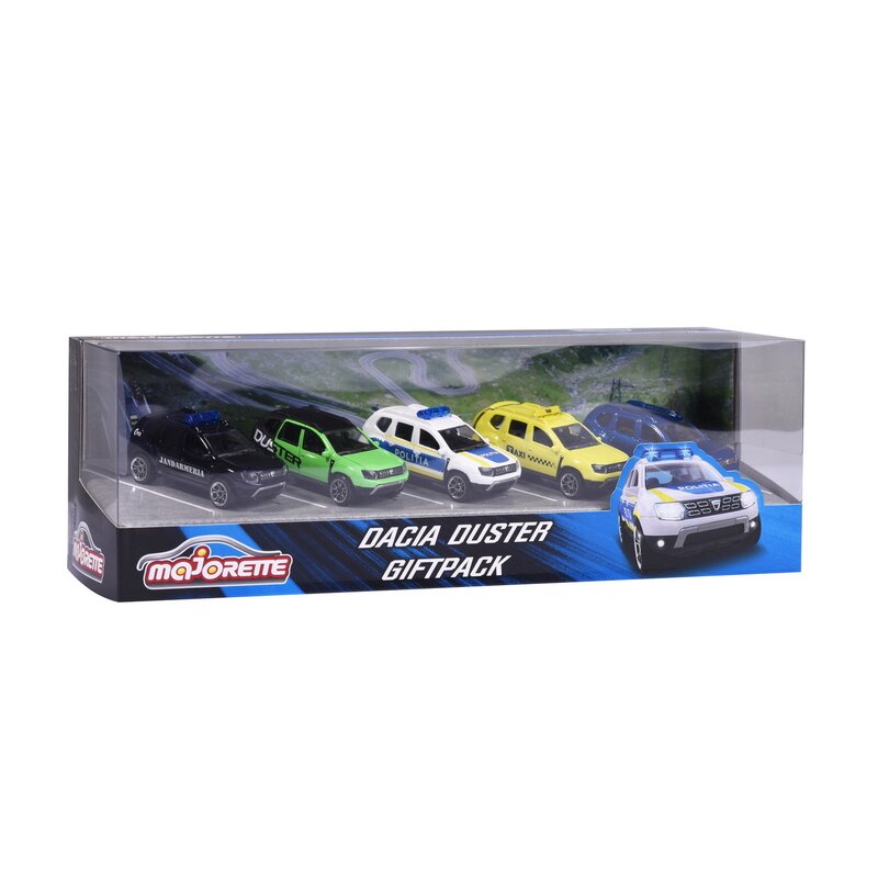 Simba - majorette set 5 dacia duster 7.5cm