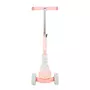 Trotineta, Makani, cu maner detasabil BonBon 4 in 1, Utilizare cu/fara sezut, Cu roti cu led si cos depozitare detasabil, 18-36 luni, Conform cu standardele europene de securitate EN 71-1/2/3, Roz - 7