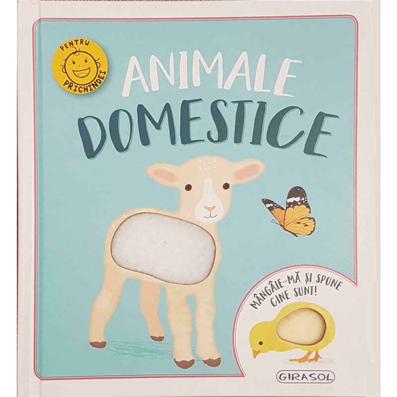 Girasol - Carte cu activitati Animale domestice Mangaie-ma si spune cine sunt