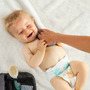 Manusa de baie pentru bebelusi, material textil, forma magarus, fara BPA, 0+ luni, Reer BabyCare Wash Pad 81091 - 4