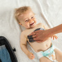 Manusa de baie pentru bebelusi, material textil, forma magarus, fara BPA, 0+ luni, Reer BabyCare Wash Pad 81091 - 5