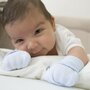 Manusi, BabyJem, Baby Glove, Pentru bebelusi, Din bumbac, 12x7 cm, 0 luni+, Albastru - 4