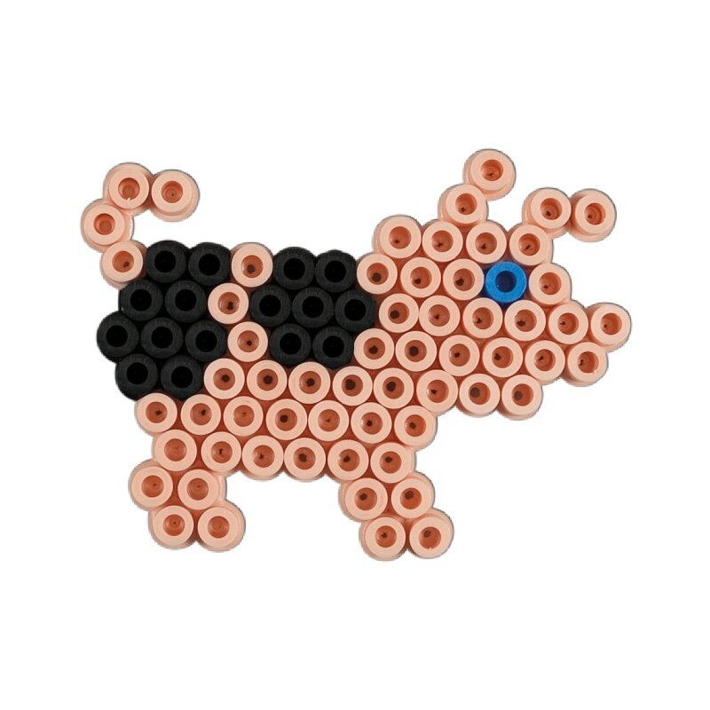 Hama - set margele de calcat animale domestice in cutie, 2000 buc midi