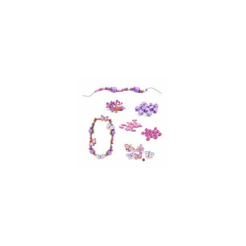 Djeco - margele roz