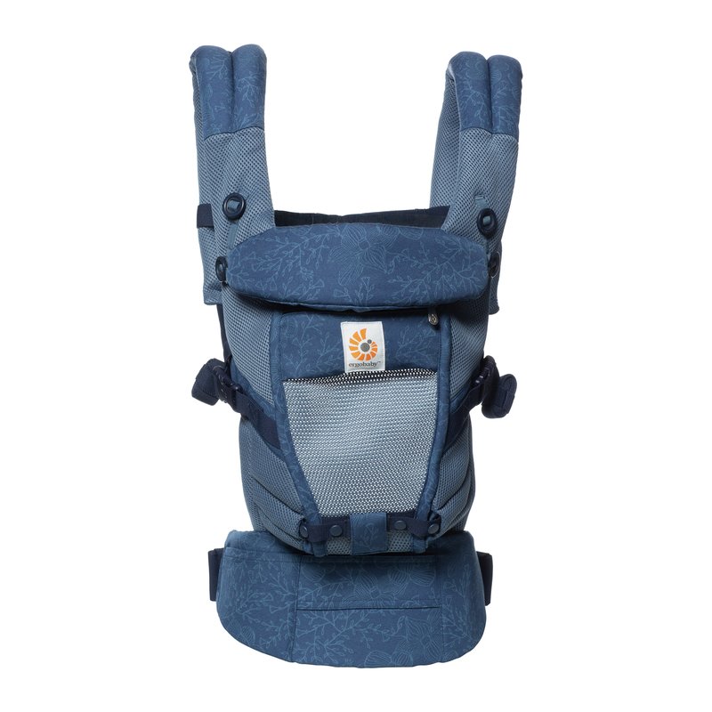 Ergobaby - marsupiu adapt cool air mesh, blue blooms