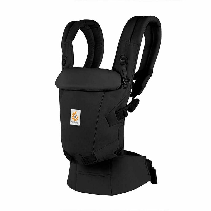 Ergobaby - Marsupiu Adapt Soft Touch Cotton Onix Black