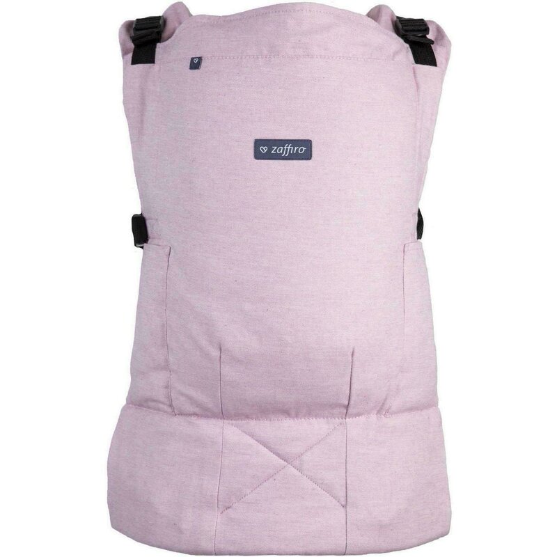 Womar zaffiro - marsupiu ergonomic ajustabil smart n26, melange pink