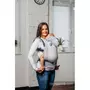 Marsupiu LennyGo Toddler - Mesh - Basic Line Little Herringbone Grey - 1
