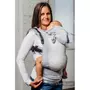 Marsupiu LennyGo Toddler - Mesh - Basic Line Little Herringbone Grey - 4