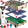 Masa de multi-joc, Neo-Sport, 4in1, Foosball, Biliard, Air Hockey, Ping Pong, NS-800 - 1
