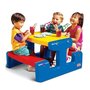 Little Tikes - Masa de picnic pentru 4 copii, Multicolor - 1