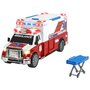Dickie Toys - Ambulanta Ambulance DT-375,  Cu targa - 1