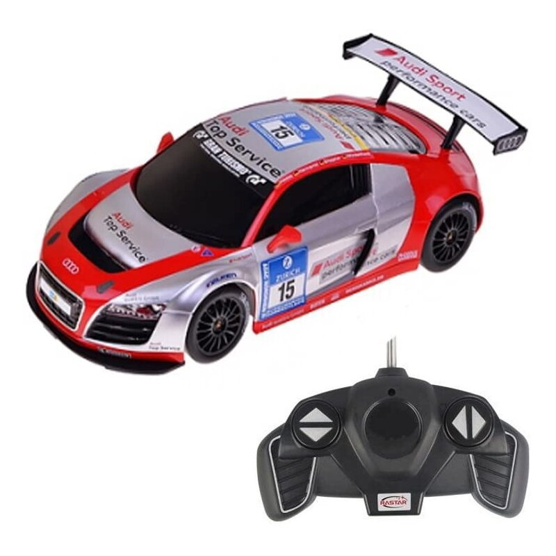 Rastar - Masinuta cu telecomanda Audi R8 Performance , Scara 1:18