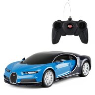 Rastar - Masinuta cu telecomanda Bugatti Chiron ,  Scara 1:24, Albastru