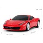 Rastar - Masinuta cu telecomanda Ferrari 458 Italia , Scara 1:18 - 3