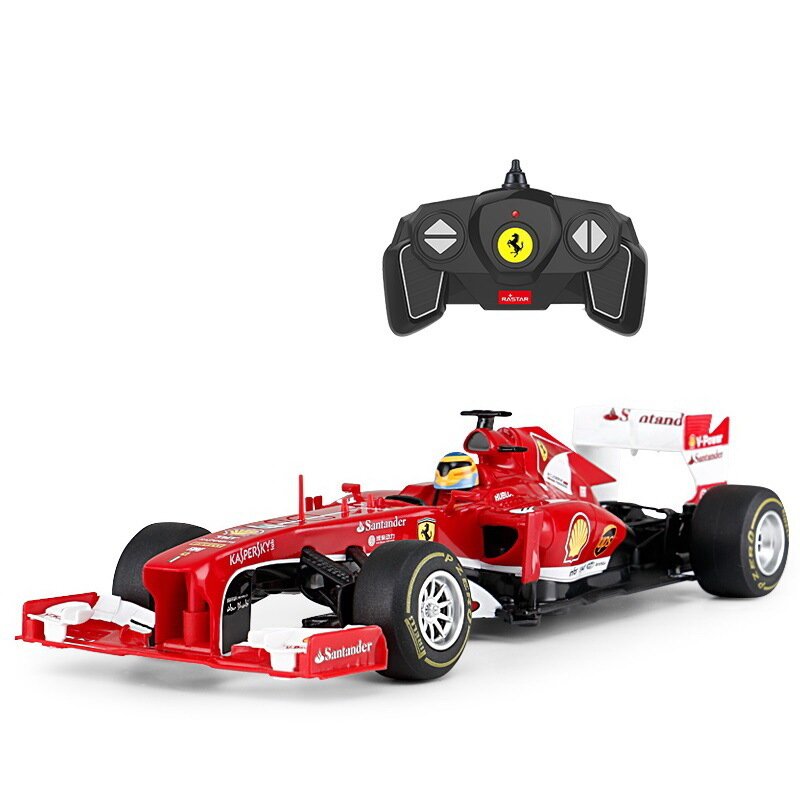 Rastar - Masinuta cu telecomanda Ferrari F1, Scara 1:18, Rosu