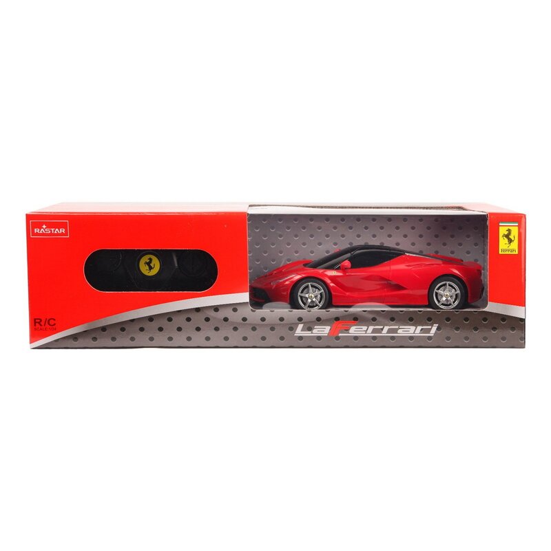 Rastar - masinuta cu telecomanda ferrari laferrari, scara 1:24, rosu