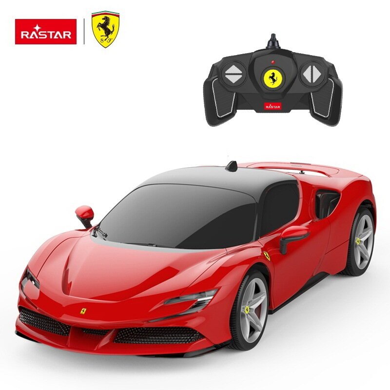 Rastar - Masinuta cu telecomanda Ferrari SF 90 Stradale , Scara 1:18