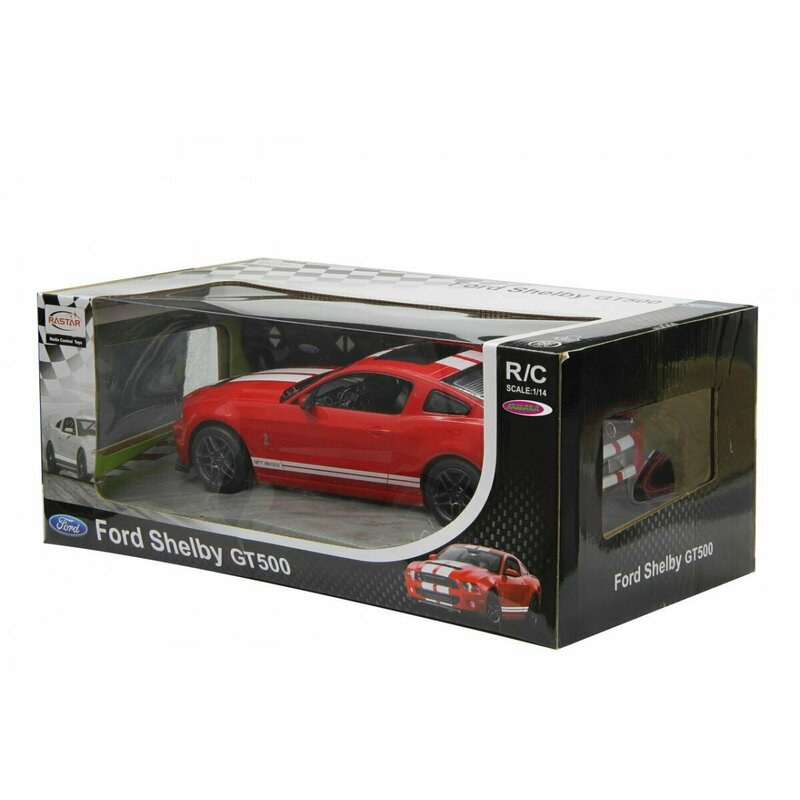 Rastar - Masinuta cu telecomanda Ford Shelby GT500, Scara 1:14, Rosu