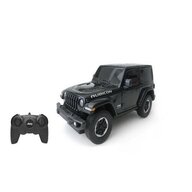 Rastar - Masinuta cu telecomanda Jeep Wrangler JL,   Scara 1:24, Negru