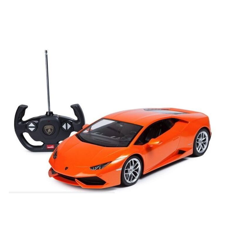 Rastar - Masinuta cu telecomanda Lamborghini LP610-4, Scara 1:14, Portocaliu