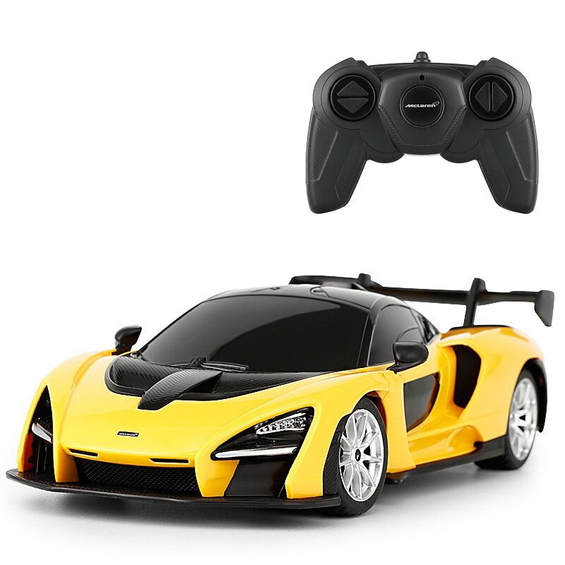 Rastar - Masinuta cu telecomanda Maclaren Senna, Scara 1:24, Galben