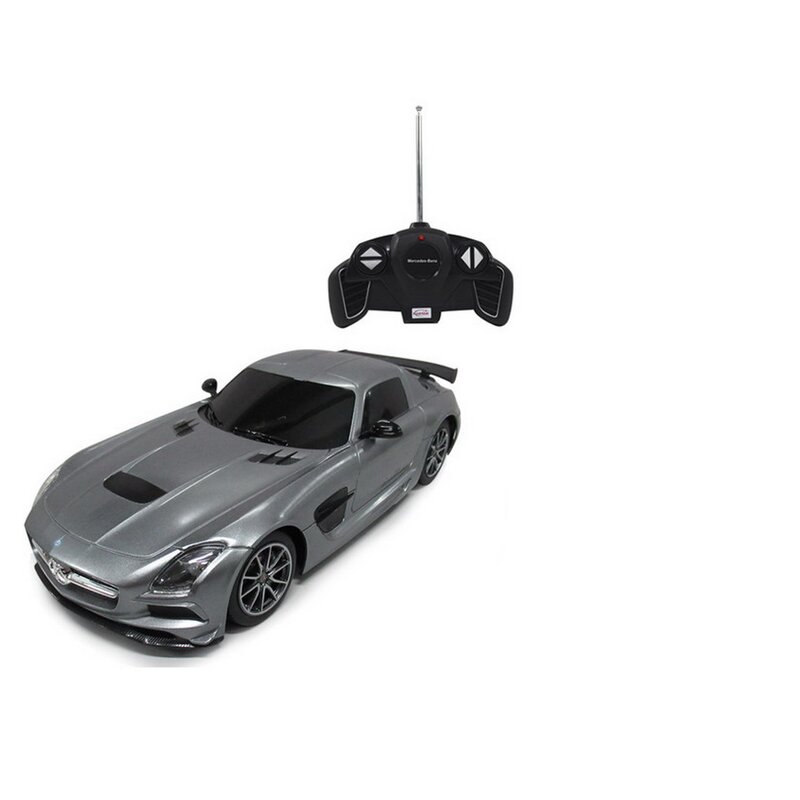 Rastar - Masinuta cu telecomanda Mercedes-Benz SLZ AMG, Scara 1:18, Gri