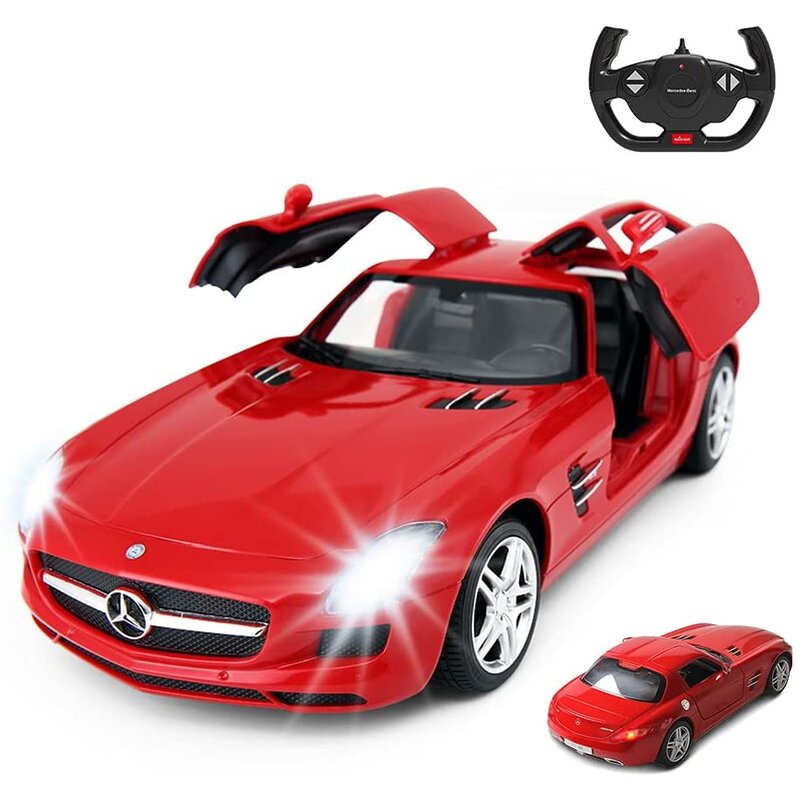 Rastar - Masinuta cu telecomanda Mercedes-Benz SLZ, Scara 1:14, Rosu