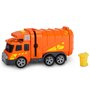 Dickie Toys - Masina de gunoi Mini Action Series City Cleaner portocaliu - 1