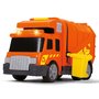 Dickie Toys - Masina de gunoi Mini Action Series City Cleaner portocaliu - 2