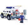 Masina de politie Simba Fireman Sam Police Car cu figurina Malcolm si accesorii - 3