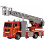 Simba - Masina de pompieri City fire , 31 cm, Cu tun pentru apa, Rosu - 6