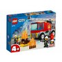 LEGO - Set de constructie Masina de pompieri cu scara ® City, pcs  88 - 1