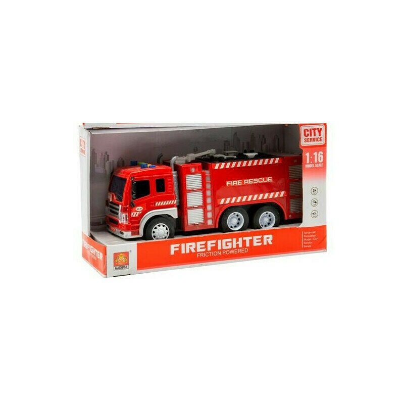 Hausmann (a-haberkorn) - masina de pompieri fire rescue cu sunete, cu lumini