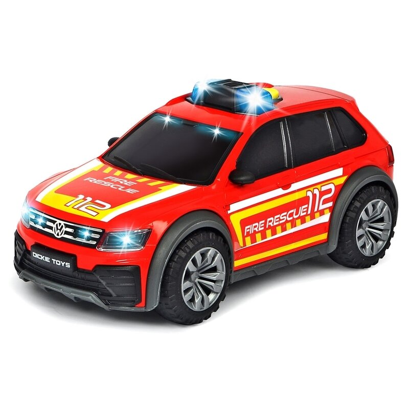Dickie toys - masina de pompieri volkswagen tiguan r-line