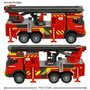 Masina de pompieri Majorette Volvo Fire Engine - 3
