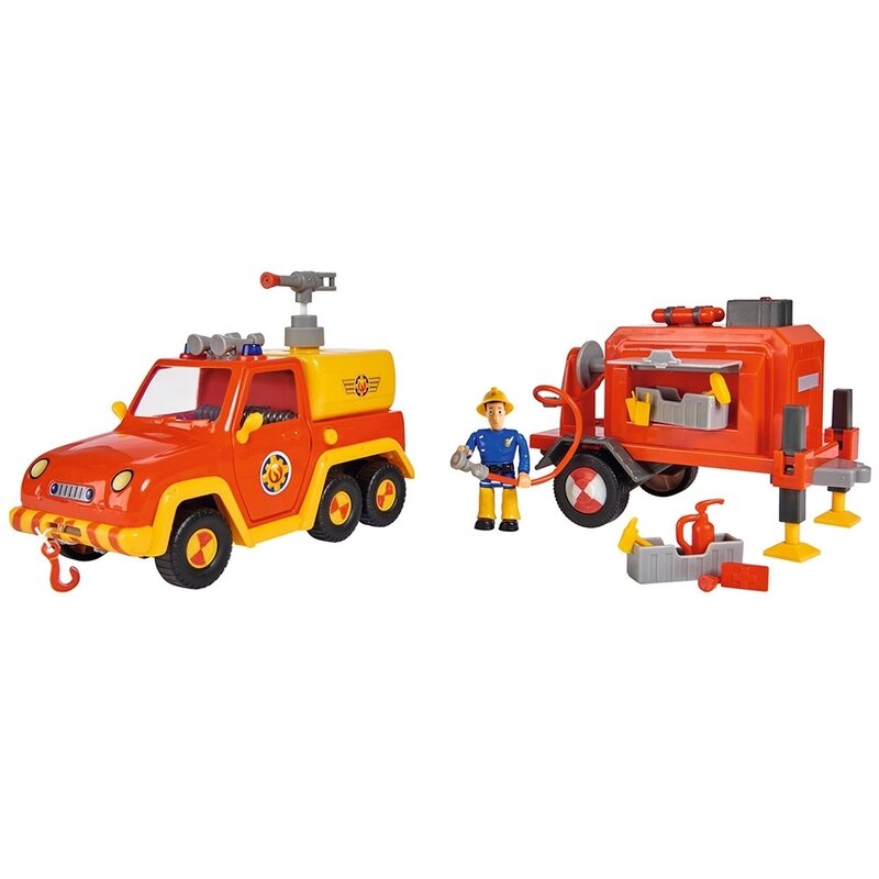 Simba - masina de pompieri fireman sam venus cu remorca
