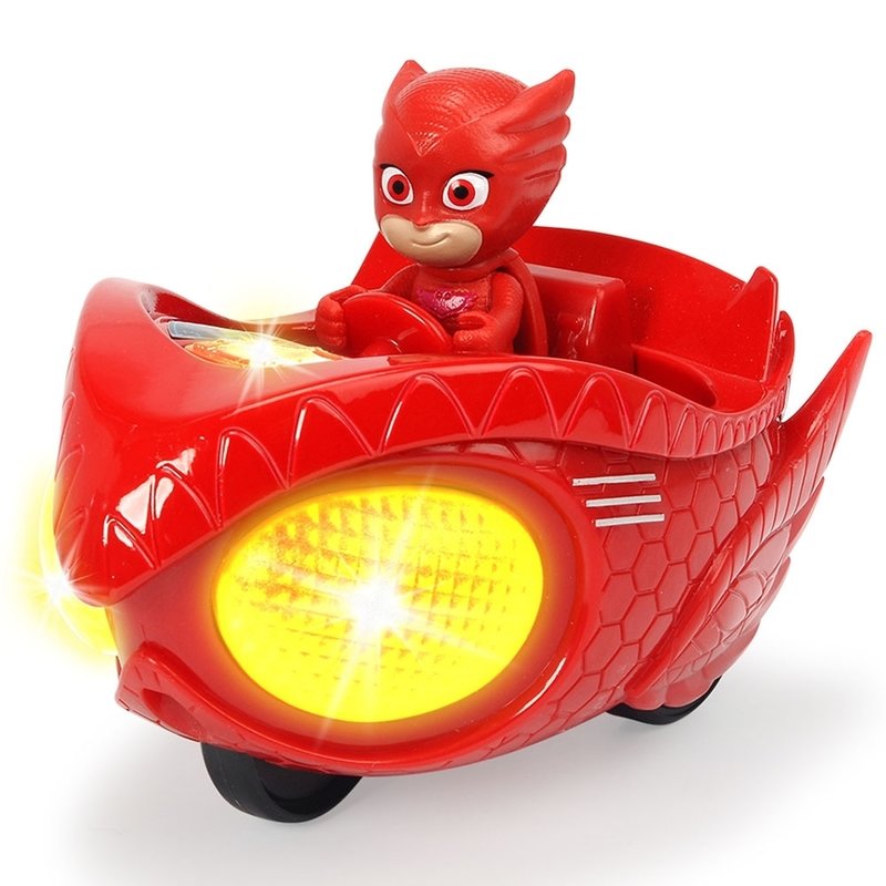 Dickie Toys - Masina Eroi in Pijama Mission Racer Owlette cu figurina