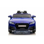 Masina electrica pentru copii, Audi TTRS Albastru, 2 motoare, 3 viteze, greutate maxima admisa 30 kg - 4
