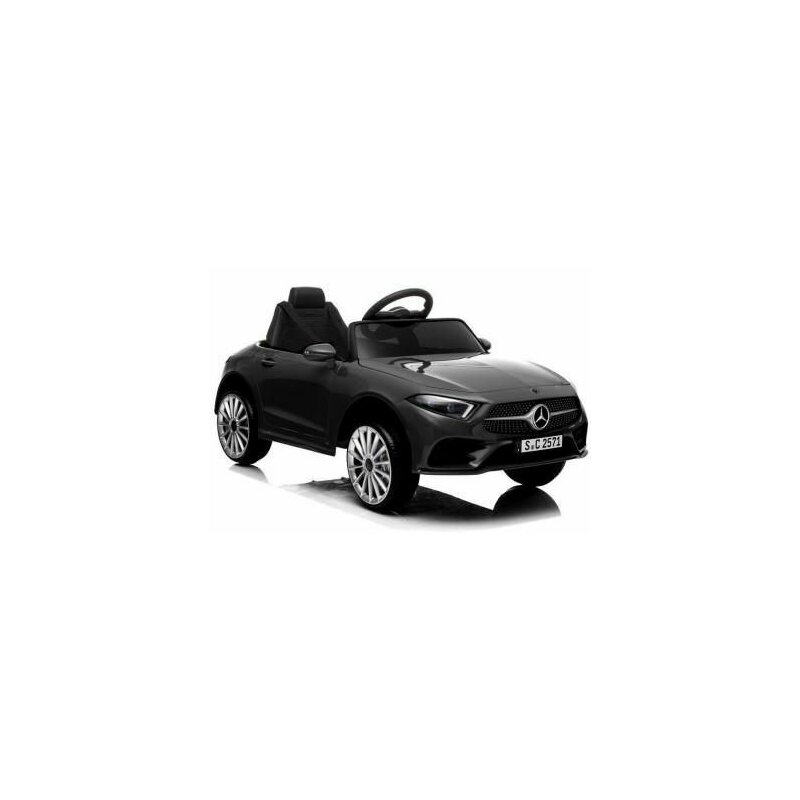 Masina electrica pentru copii, Mercedes C Class, CLS 350, 2 motoare, LeanToys, 5175, neagra