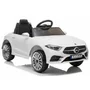 Masina electrica pentru copii, Mercedes C Class, CLS 350, 2 motoare, LeanToys, 5177, alba - 1