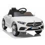 Masina electrica pentru copii, Mercedes C Class, CLS 350, 2 motoare, LeanToys, 5177, alba - 3