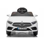 Masina electrica pentru copii, Mercedes C Class, CLS 350, 2 motoare, LeanToys, 5177, alba - 4