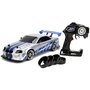 Masina Jada Toys Fast and Furious Nissan Skyline GTR Drift cu anvelope si telecomanda - 1