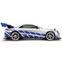 Masina Jada Toys Fast and Furious Nissan Skyline GTR Drift cu anvelope si telecomanda - 6
