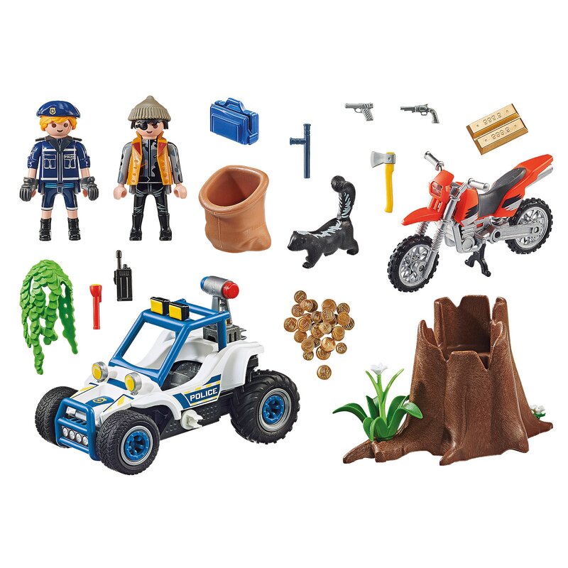 Playmobil - masina off road de politie cu hot city action