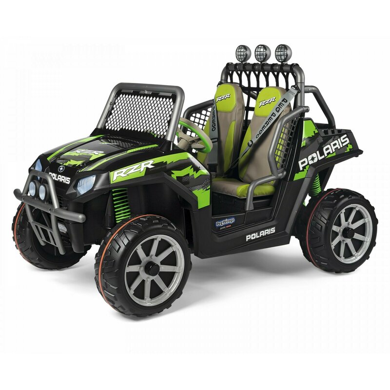 Peg perego - masina polaris ranger rzr, green shadow
