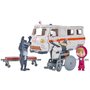 Masina Simba Masha and the Bear Ambulance cu accesorii - 2